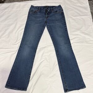 Seven7 Women's Blue Boot Cut Jeans
